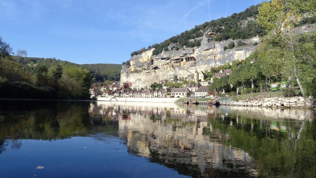Terre D'Histoire - Baignade - Canoe - Piste Cyclable A 100 M Castelnaud La Chapelle Exterior foto